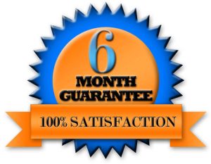 6 Month Guarantee on our Camcorder Repairs emblem