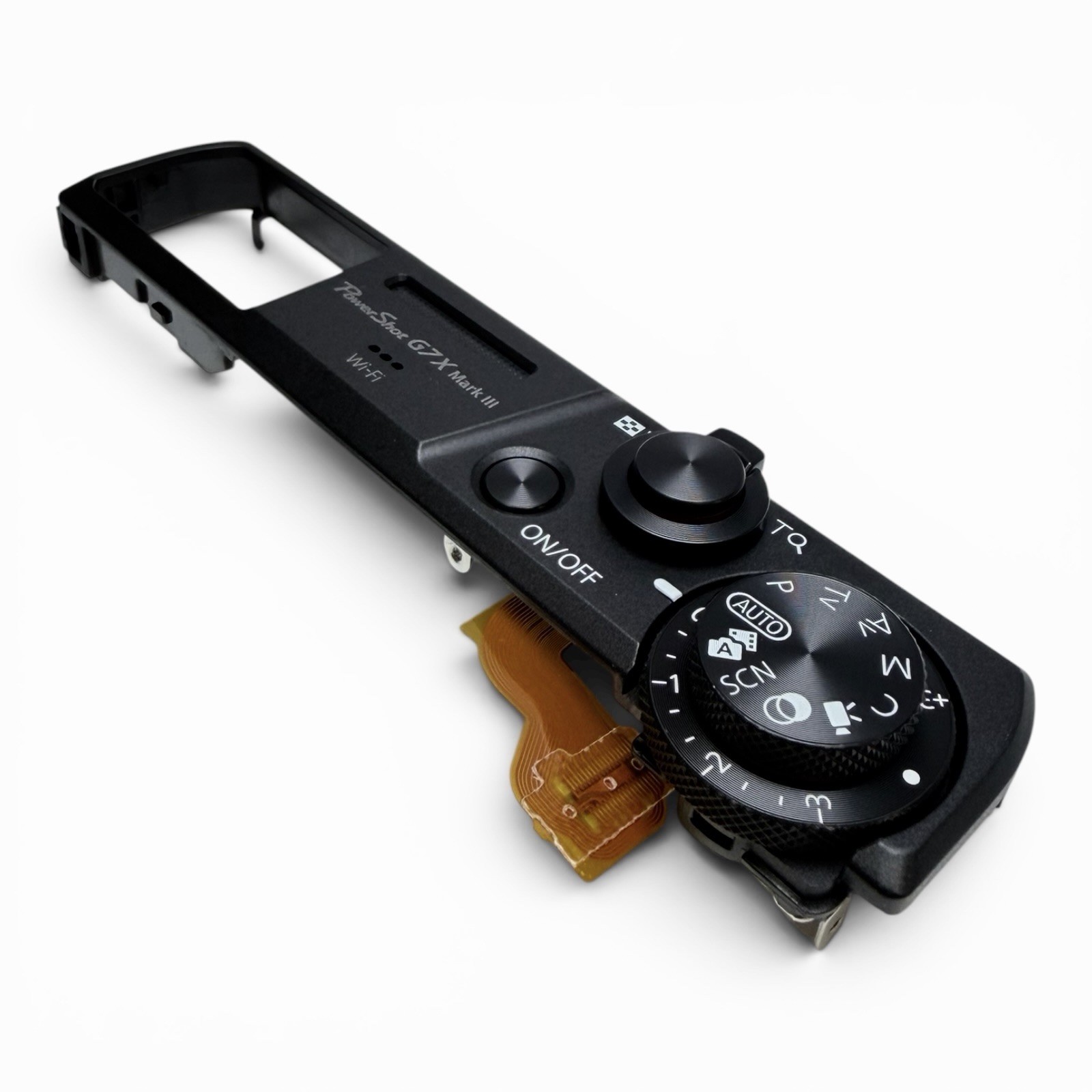 Canon PowerShot G7X Mark III Top Cover Assembly Black Replacement Repair Part Genuine Canon