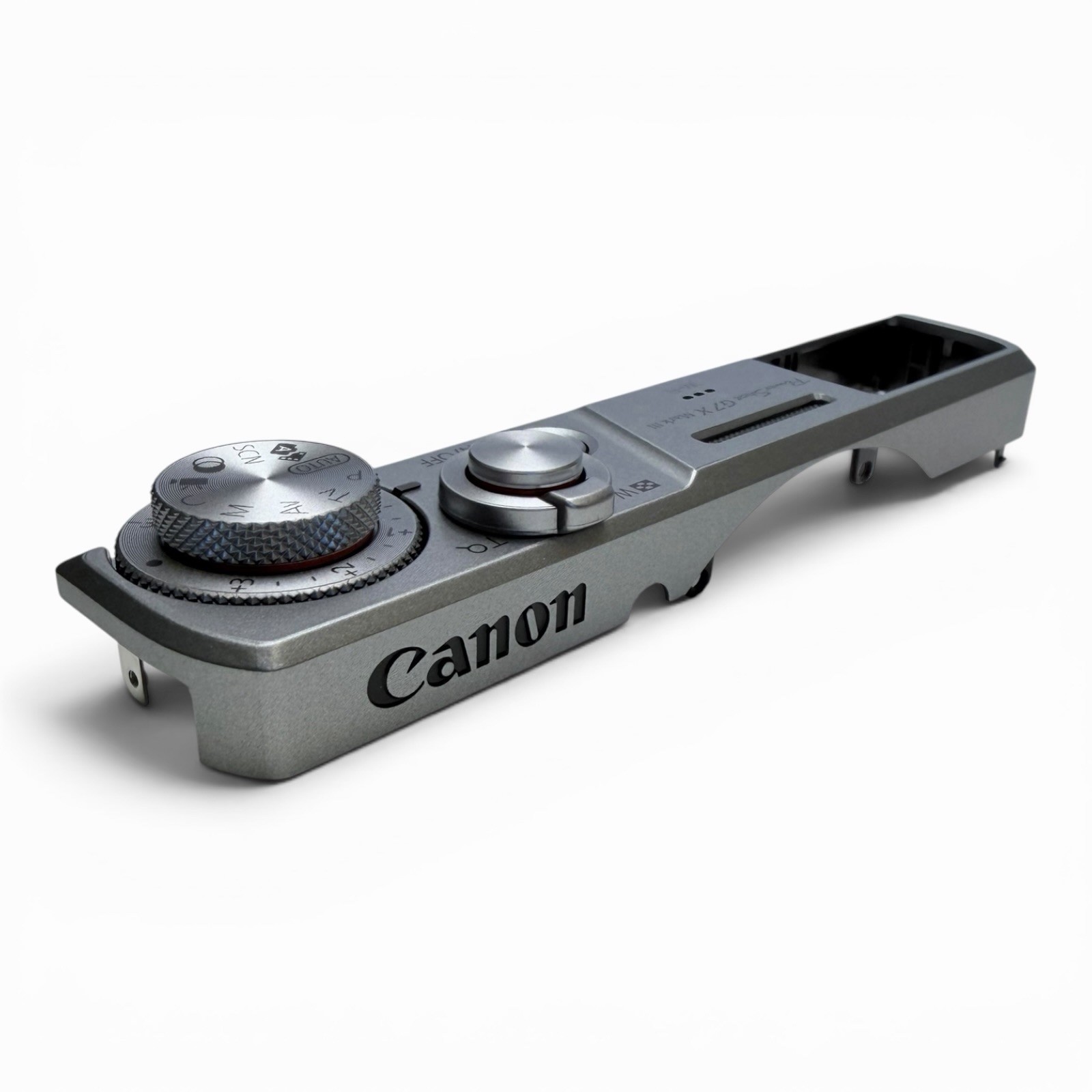 Canon PowerShot G7X Mark III Top Cover Assembly Silver Replacement Repair Part Genuine Canon