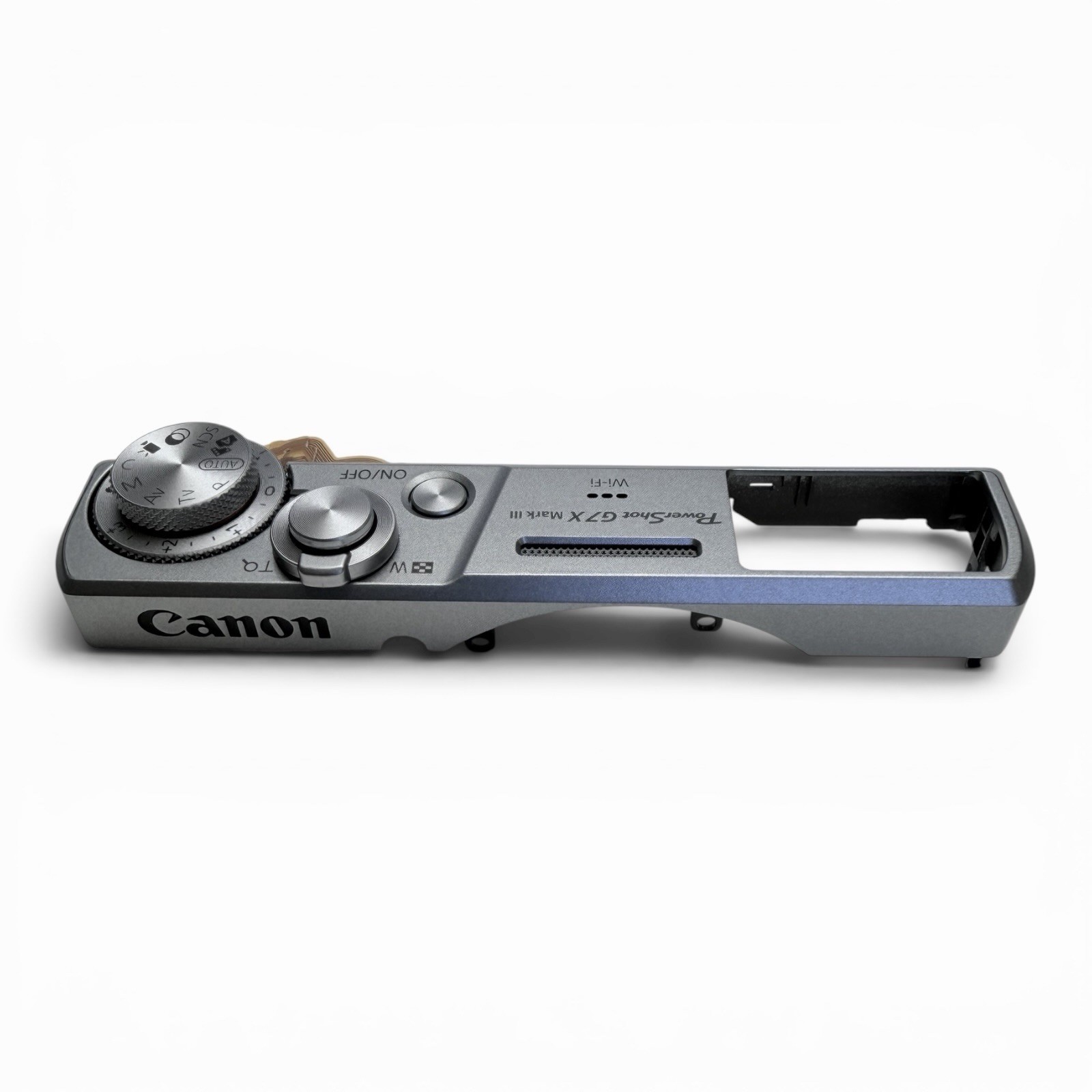 Canon PowerShot G7X Mark III Top Cover Assembly Silver Replacement Repair Part Genuine Canon - Image 3