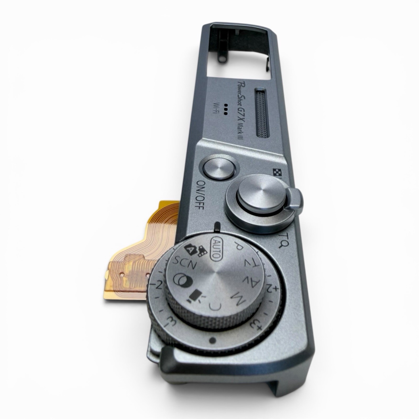 Canon PowerShot G7X Mark III Top Cover Assembly Silver Replacement Repair Part Genuine Canon - Image 4