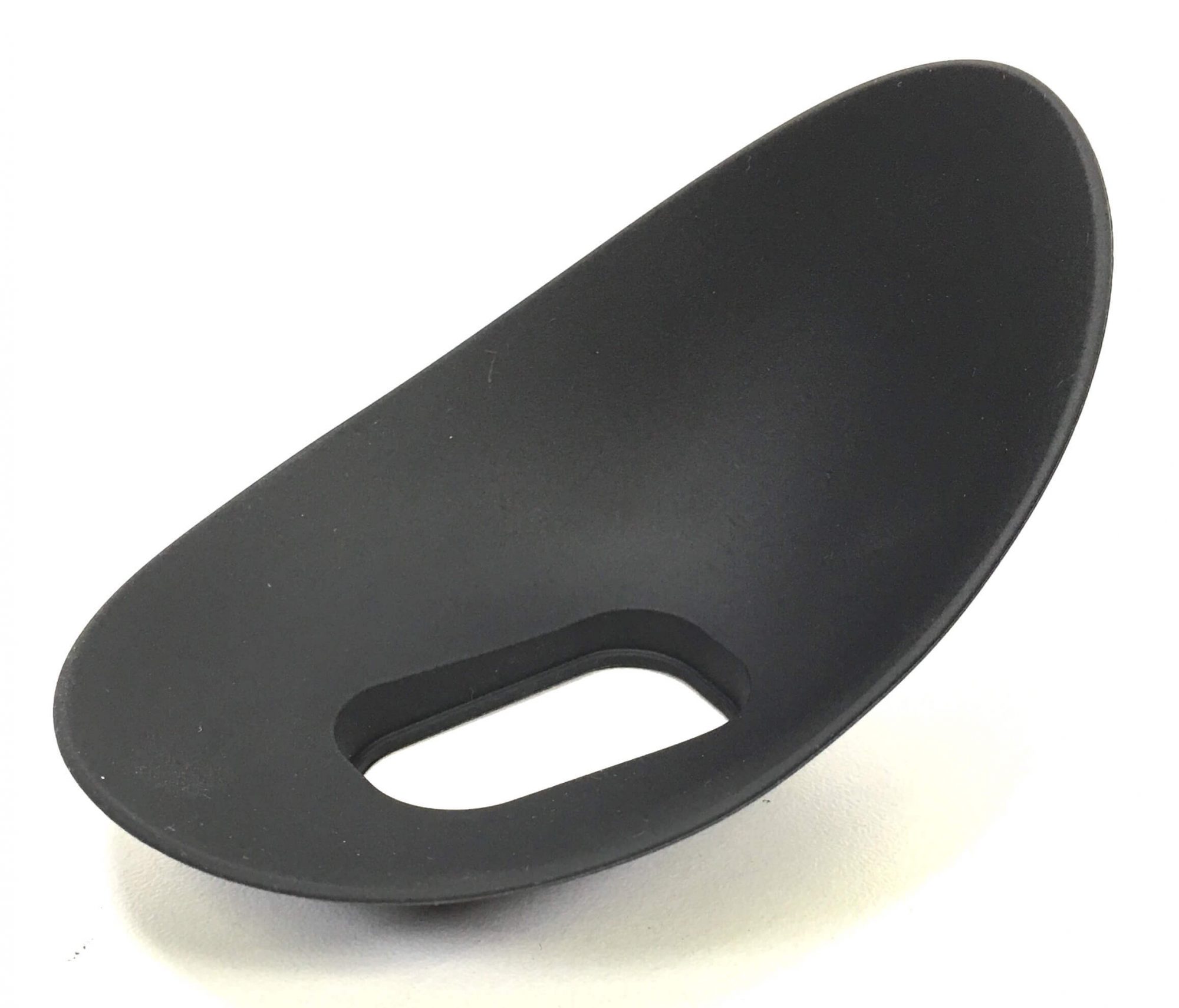 Original large eyecup that fits over the rubber eyepiece on the camcorder of the Sony FDR-AX100 camcorder. It is a genuine Sony part, sourced directly from Sony USA. Brand new factory fresh. Free Shipping.