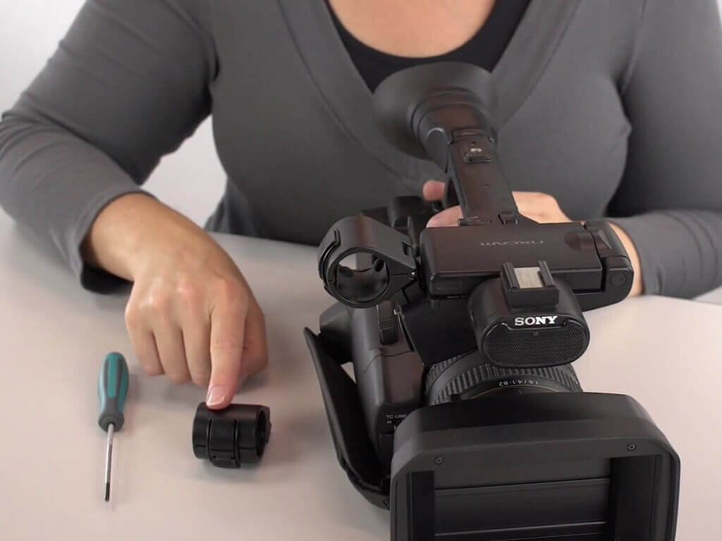 Mic Holder Broken Sony Camcorder Step By Step Replacement Instructions