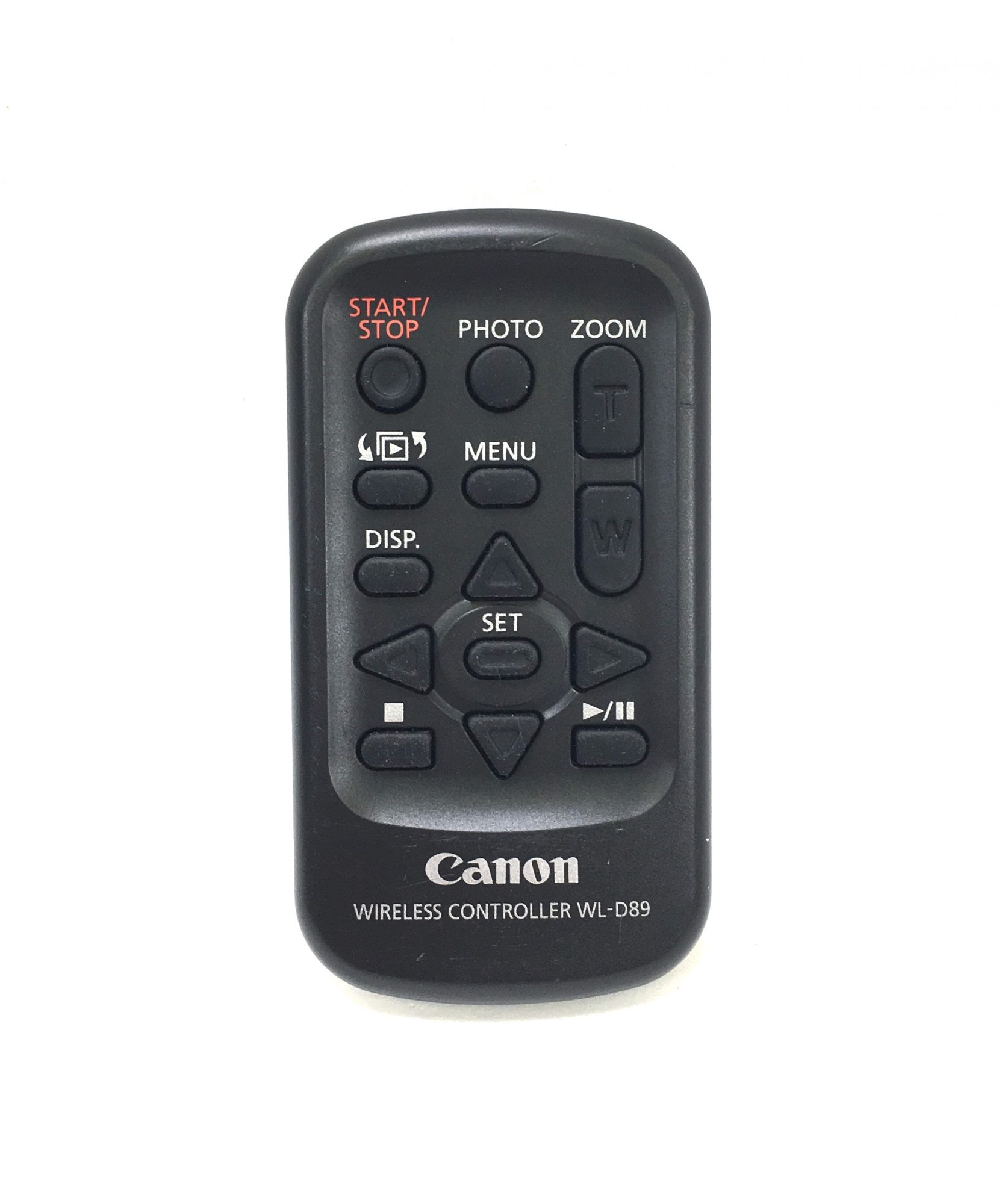 Original Wireless Remote Control for the Canon XA20 camcorder. It is a genuine Canon part, sourced directly from Canon USA. Brand new factory fresh. Free Shipping.