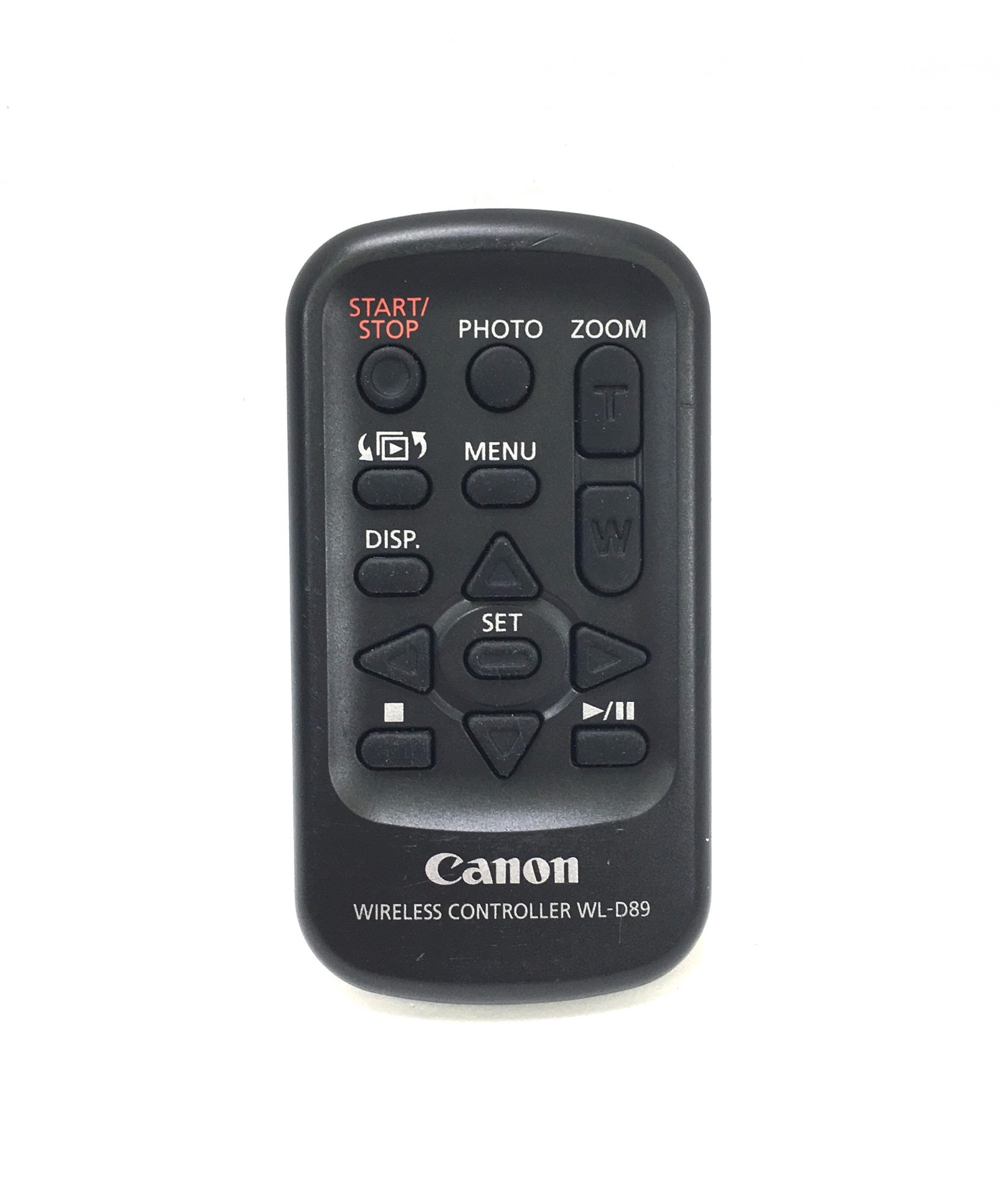Original Wireless Remote Control for the Canon XA25 camcorder. It is a genuine Canon part, sourced directly from Canon USA. Brand new factory fresh. Free Shipping.