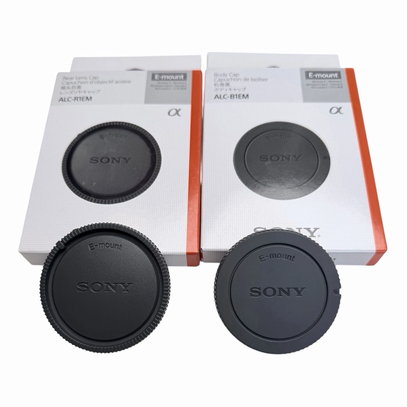 Sony OEM E-Mount Rear Lens and Body Cap Genuine Sony